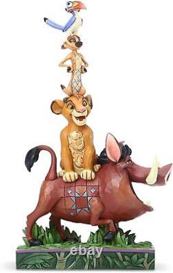 Enesco Disney Traditions de Jim Shore Figurine de personnages empilés du Roi Lion