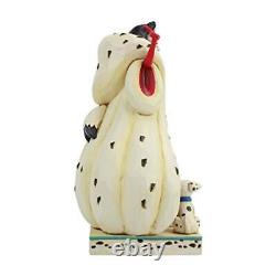 Enesco Disney Traditions par Jim Shore 101 Dalmatiens Cruella d'Enfer avec des Chiots