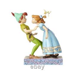 Enesco Disney Traditions par Jim Shore 65e anniversaire Peter Pan et Wendy en pierre