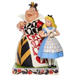 Enesco Disney Traditions par Jim Shore Alice au Pays des Merveilles et La Reine de Coeur