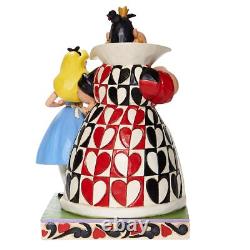 Enesco Disney Traditions par Jim Shore Alice au Pays des Merveilles et La Reine de Coeur