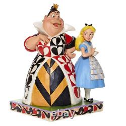 Enesco Disney Traditions par Jim Shore Alice au Pays des Merveilles et La Reine de Coeur