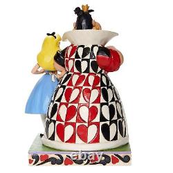 Enesco Disney Traditions par Jim Shore Alice au Pays des Merveilles et la Reine de Coeur