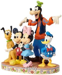 Enesco Disney Traditions par Jim Shore Fab Five La Bande est Ici Figurine, 8