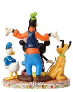 Enesco Disney Traditions par Jim Shore Fab Five La bande est toute là Figurine