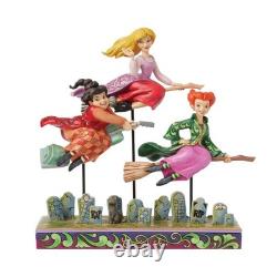 Enesco Disney Traditions par Jim Shore Hocus Pocus Les sœurs Sanderson en vol