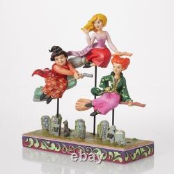 Enesco Disney Traditions par Jim Shore Hocus Pocus Les sœurs Sanderson en vol
