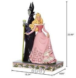 Enesco Disney Traditions par Jim Shore La Belle au bois dormant Aurora et Maléfique F