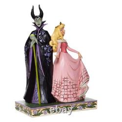 Enesco Disney Traditions par Jim Shore La Belle au bois dormant, Aurore et Maléfique