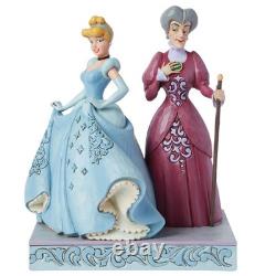 Enesco Disney Traditions par Jim Shore Le bien contre le mal Cendrillon et Lady Tremaine