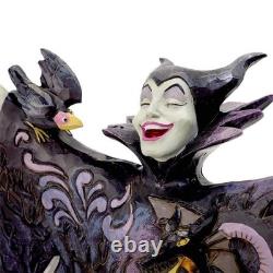 Enesco Disney Traditions par Jim Shore Maléfique avec la Scène Folie Maléfique