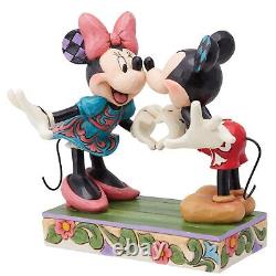 Enesco Disney Traditions par Jim Shore Mickey et Minnie Mouse Créant un Cœur Ha