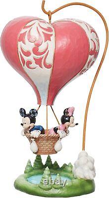Enesco Disney Traditions par Jim Shore Mickey et Minnie Mouse dans un Ai en forme de cœur