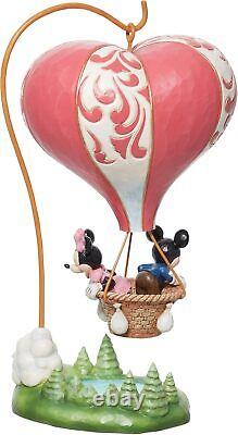 Enesco Disney Traditions par Jim Shore Mickey et Minnie Mouse dans un Ai en forme de cœur