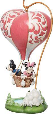 Enesco Disney Traditions par Jim Shore Mickey et Minnie Mouse dans un Ai en forme de cœur