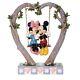 Enesco Disney Traditions Par Jim Shore Mickey Et Minnie Mouse Sur Une Balançoire En Forme De Cœur