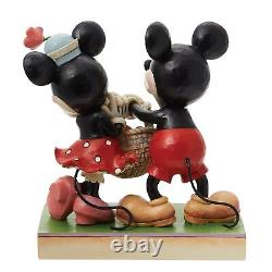 Enesco Disney Traditions par Jim Shore Panier de Pâques Mickey et Minnie Mouse F