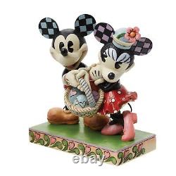 Enesco Disney Traditions par Jim Shore Panier de Pâques Mickey et Minnie Mouse F