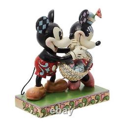 Enesco Disney Traditions par Jim Shore Panier de Pâques Mickey et Minnie Mouse F