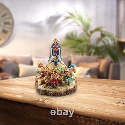 Enesco Disney Traditions par Jim Shore Sculpté par Coeur Blanche-Neige et les Sept Nains