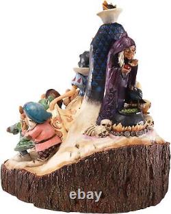 Enesco Disney Traditions par Jim Shore Sculpté par Coeur Blanche-Neige et les Sept Nains
