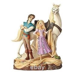 Enesco Disney Traditions par Jim Shore Tangled Sculpté par le Coeur Vivre ton Rêve