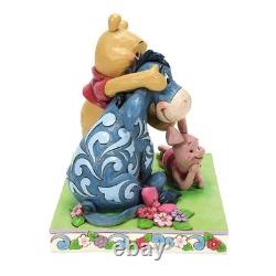 Enesco Disney Traditions par Jim Shore Winnie l’Ourson, Porcinet et Bourriquet Amis
