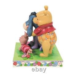 Enesco Disney Traditions par Jim Shore Winnie l’Ourson, Porcinet et Bourriquet Amis