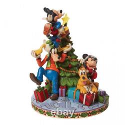 Enesco Jim Shore Disney Fab 5 Décorant l'Arbre #6008979