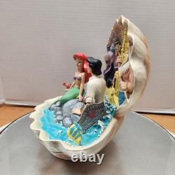 Enesco Jim Shore Disney La Petite Sirène Coquillage Neuf dans sa boîte