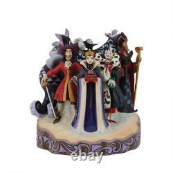 Enesco Jim Shore Disney Méchants Sculptés par le Cœur #6010880