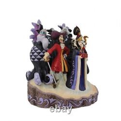 Enesco Jim Shore Disney Méchants Sculptés par le Cœur #6010880