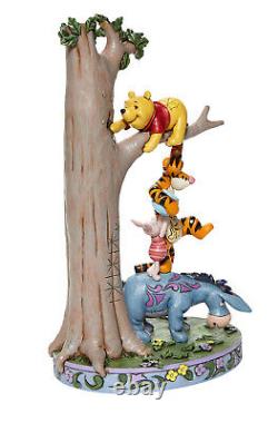 Enesco Jim Shore Disney Traditions Arbre Avec Pooh Et Amis Nib # 6008072
