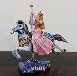 Enesco Jim Shore Disney Traditions Aurora Princesse De Beauté Carousel Cheval