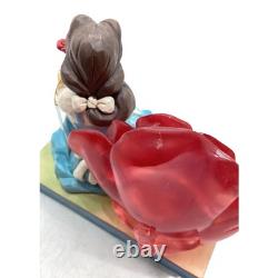 Enesco Jim Shore Disney Traditions Belle Rose Claire Excellent JAPON
