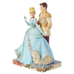 Enesco Jim Shore Disney Traditions Cendrillon et Prince Charmant 6015016 NIB