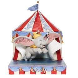 Enesco Jim Shore Disney Traditions Dumbo Flying Tent Scene Figurine 9.5 Pouces