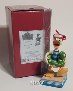 Enesco Jim Shore Disney Traditions Figurine Donald Duck 'Faites des éclaboussures'