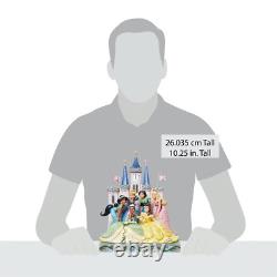 Enesco Jim Shore Disney Traditions Groupe de Princesses Devant le Château 6013075 NIB