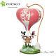 Enesco Jim Shore Disney Traditions Mickey & Minnie Cœur-ballon 6011916 Nib