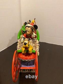 Enesco Jim Shore Disney Traditions Mickey & Pluto Rire Tout Le Chemin