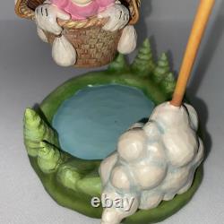 Enesco Jim Shore Disney Traditions Mickey et Minnie Ballon en forme de cœur 6011916 NIB