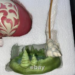 Enesco Jim Shore Disney Traditions Mickey et Minnie Ballon en forme de cœur 6011916 NIB