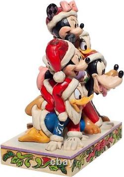 Enesco Jim Shore Disney Traditions Noël Mickey Mouse et ses amis