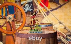 Enesco Jim Shore Disney Traditions Quotidien Peter Pan et Hook Bien contre Mal