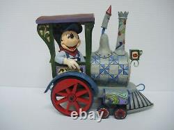 Enesco Jim Shore Figurine 4016585 Mickey À Bord De Disney Traditions
