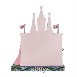 Enesco Jim Shore Traditions Disney Groupe de princesses devant le château 6013075 NIB