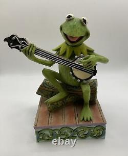 Enesco Jim Shore Traditions Disney Muppets Kermit la Grenouille Connexion Arc-en-ciel