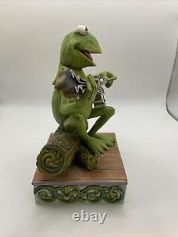 Enesco Jim Shore Traditions Disney Muppets Kermit la Grenouille Connexion Arc-en-ciel