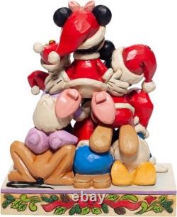 Enesco Jim Shore Traditions Disney Noël Mickey Mouse et ses Amis